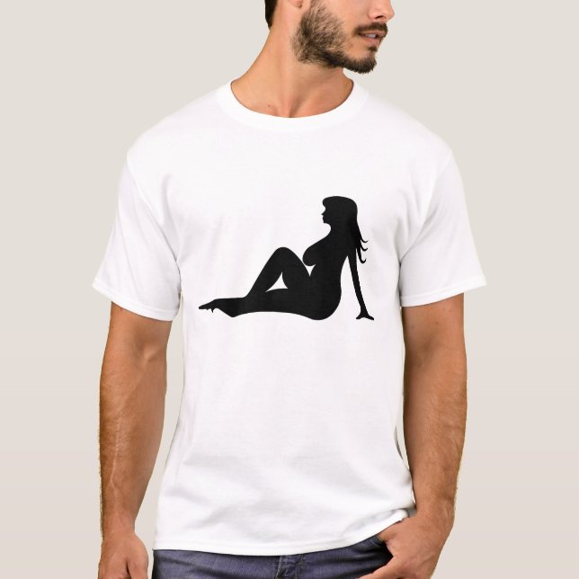 Curvy Mudflap Girl / Mudflap Gal T-Shirt (Front)