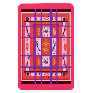 Curvy Plaid Premium Flexi Magnet