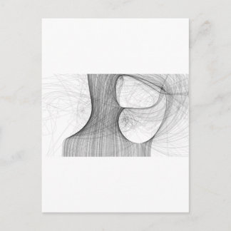 curvy postcard