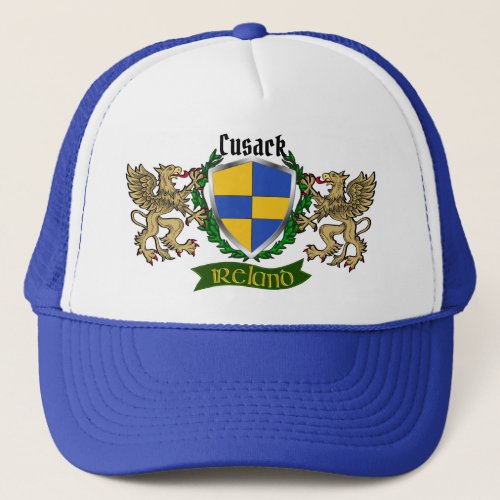 Cusack Irish Shield wGriffins Trucker Hat