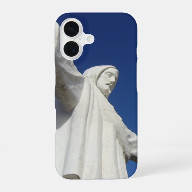 cusco jesus iphone case (Back)