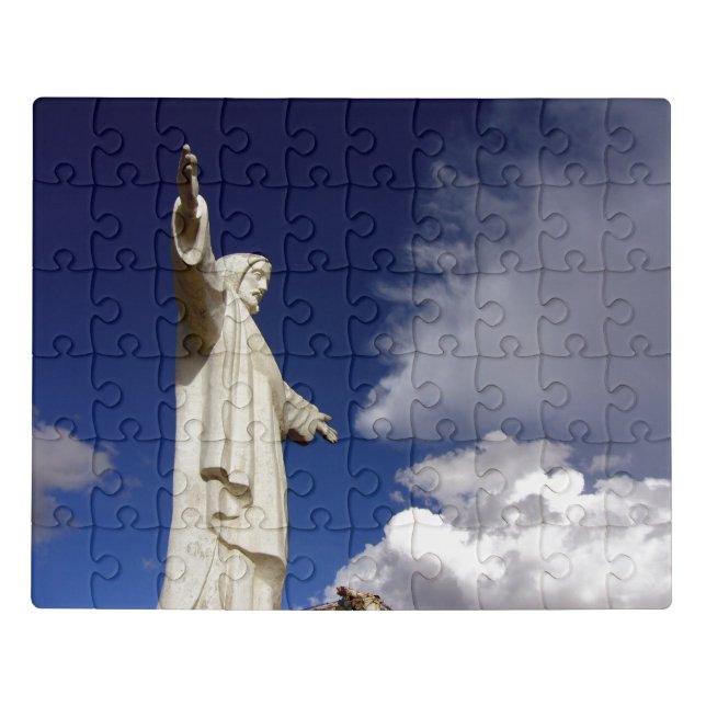 cusco jesus jigsaw puzzle (Puzzle Horizontal)