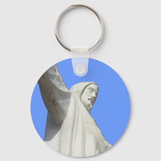 cusco jesus sky blue keychain