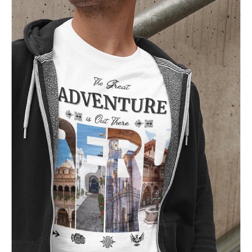 Cusco Peru  Arequipa Cathedral Inca Andes T_Shirt