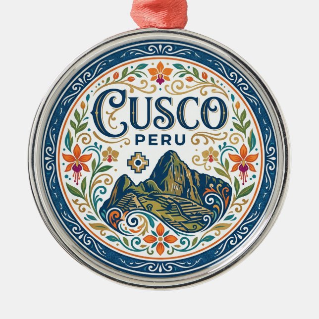 Cusco, Peru Peru Metal Ornament (Front)