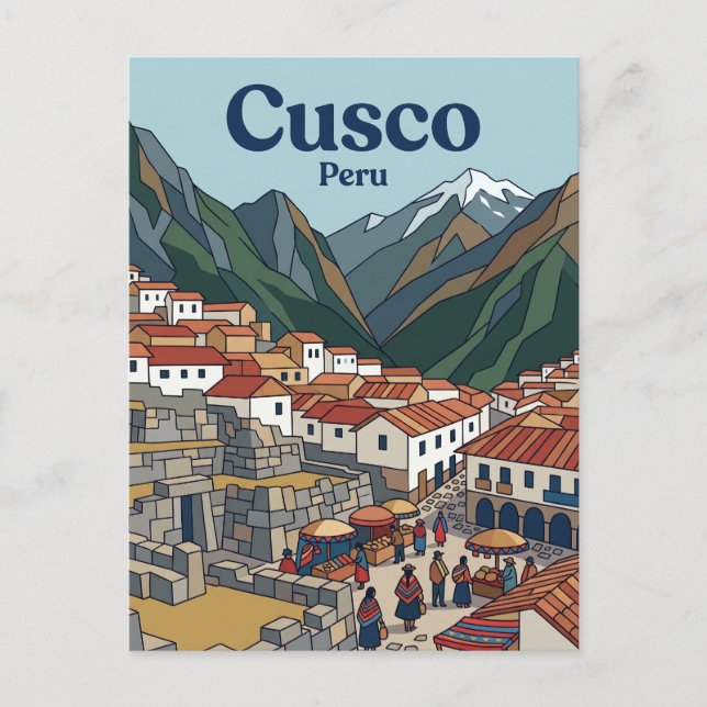 Cusco Peru Postcard (Front)