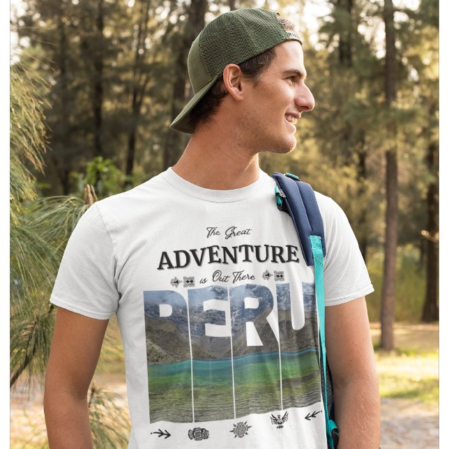 Cusco Peru | Salkantay, Lake, Inca, Andes, Trail T-Shirt (Creator Uploaded)