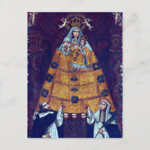 Cusco School Our Lady of the Rosary Postcard
