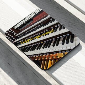 Cushion for organ recitals