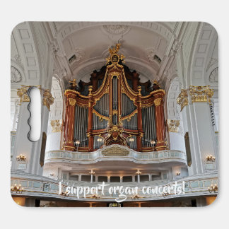 Cushion for using at organ concerts