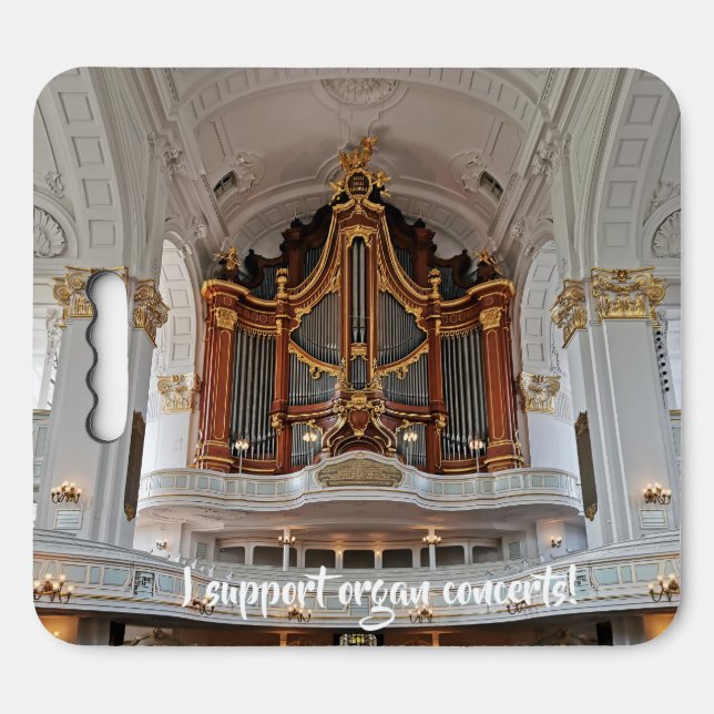 Cushion for using at organ concerts (Front Horizontal)
