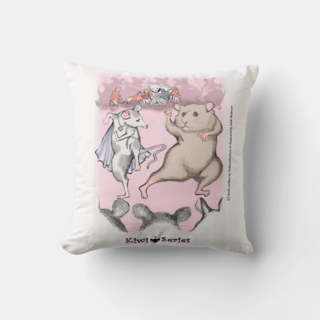 Cushion - Hammy hamster (Kiwi Series) (Front)