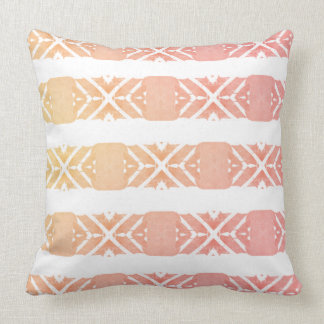 Cushion striped geometrical forms
