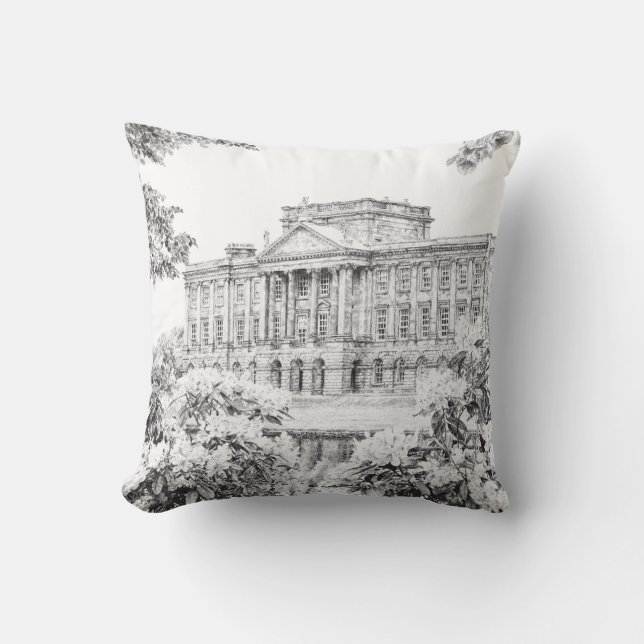 Cushion - 'The Grounds at Pemberley' (Front)