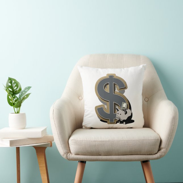 Cushion - The perfect gift for fans of finance (Chair)