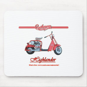 Cushman Highlander Scooter Mouse Pad