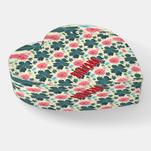 Cusom Watercolor floral pattern gift Paperweight