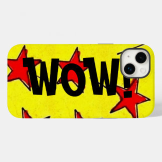Cusomizable Retro Comic "WOW!" Case-Mate iPhone 14 Plus Case
