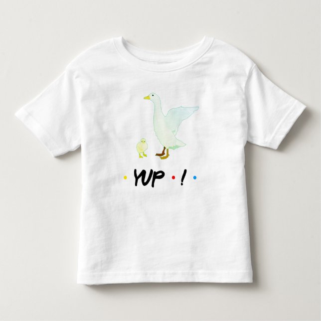 Cusomize ♥ DID WE JUST BECOME BEST FRIENDS ♥ YUP! Toddler T-shirt (Front)