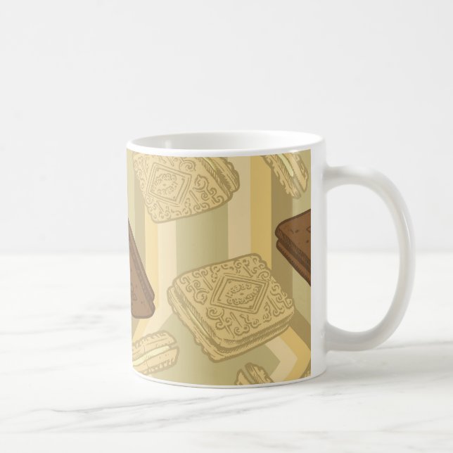 Custard Cream - Tea Mug (Right)
