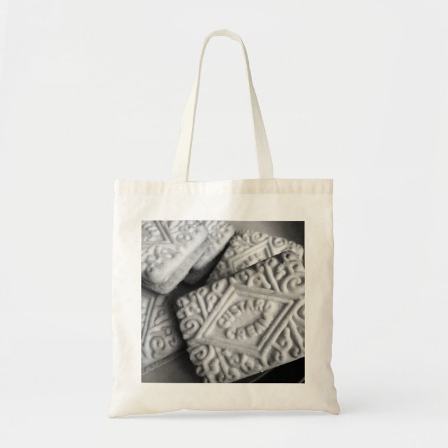 Custard cream tote bag (Front)