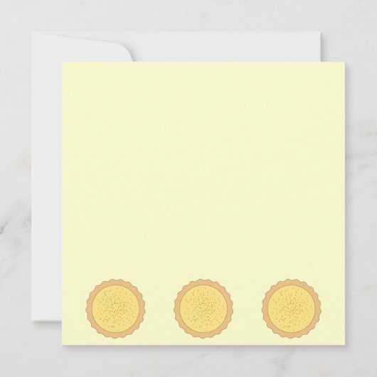 Custard Tart Pie. (Back)