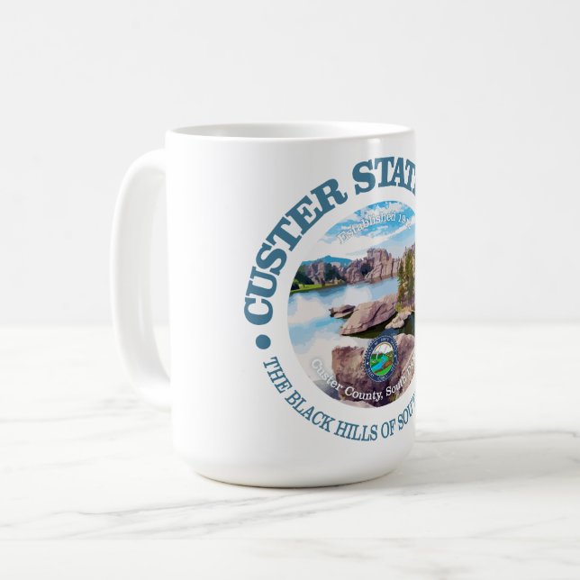 Custer SP Coffee Mug (Front Left)
