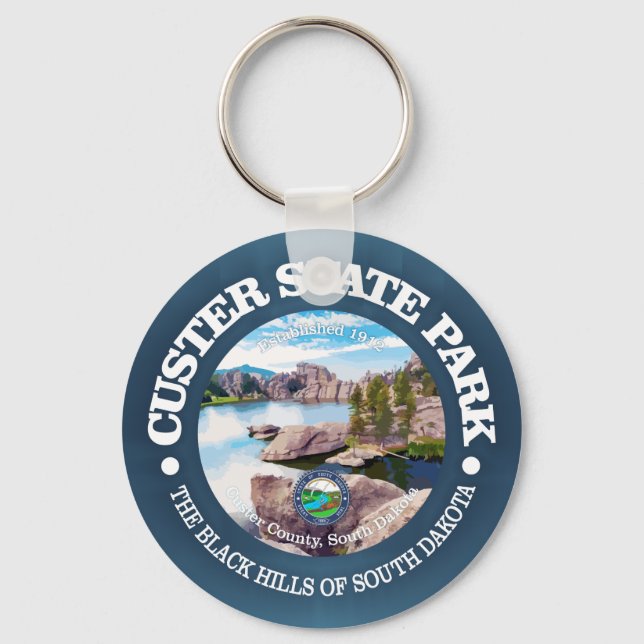 Custer SP Keychain (Front)