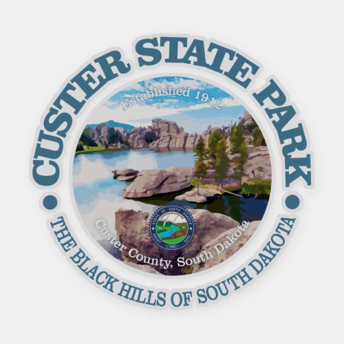 Custer SP Sticker