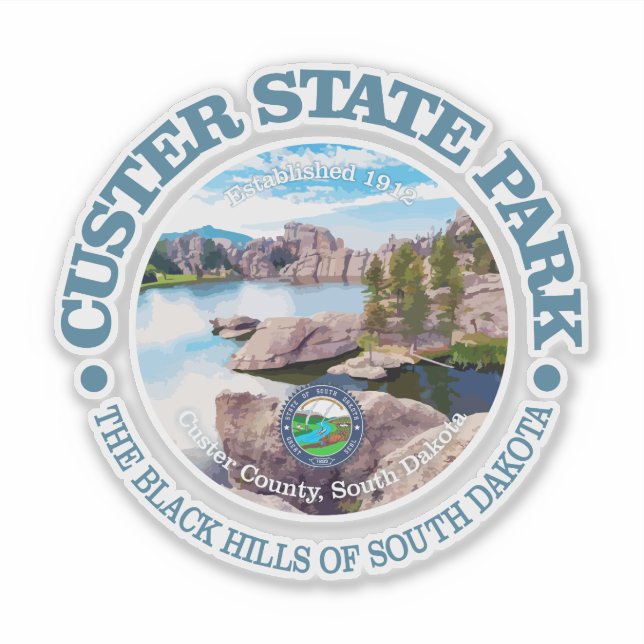 Custer SP Sticker (Front)