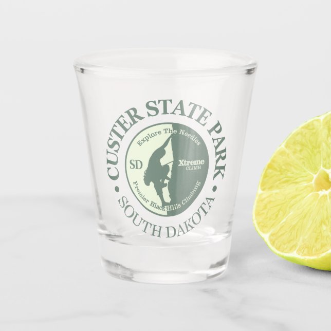Custer State Park (CLB) Shot Glass (Front)