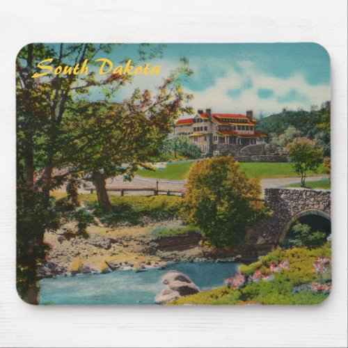 Custer State Park Game Lodge Mousepad