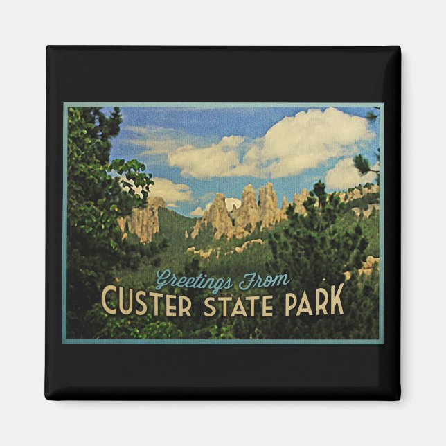 Custer State Park Magnet (Front)