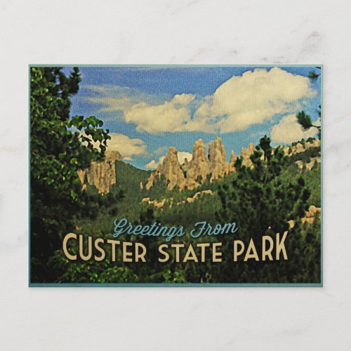 Custer State Park Postcard