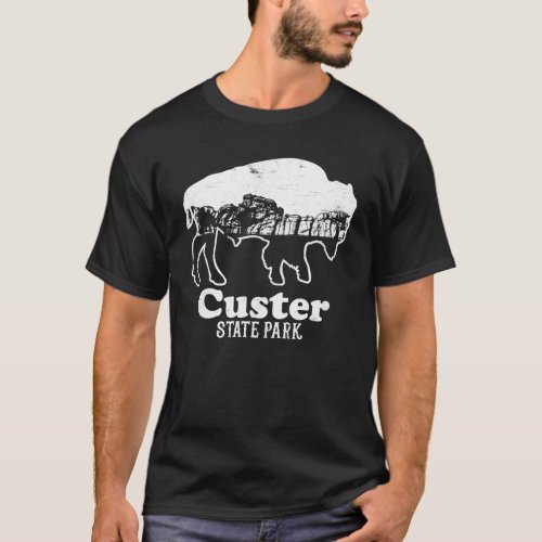 Custer State Park South Dakota Bison State Park T_Shirt