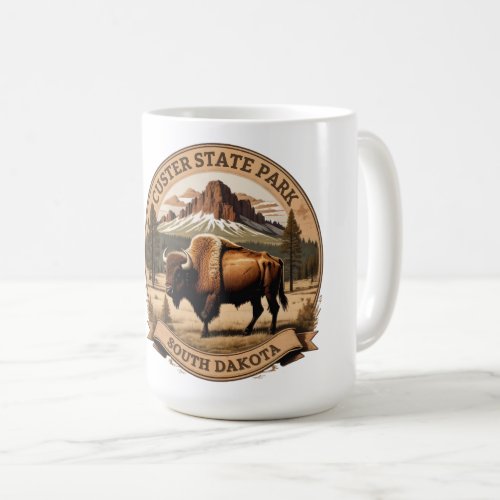 custer state park south dakota coffee mug
