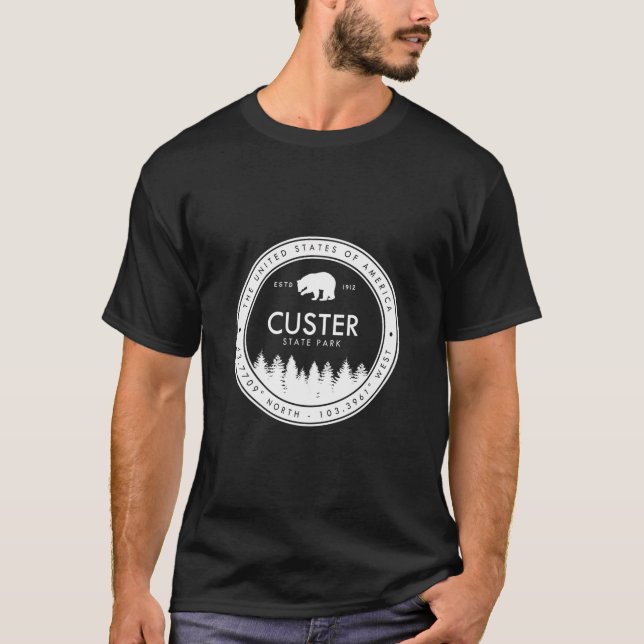 Custer State Park South Dakota Gifts Sd T-Shirt (Front)