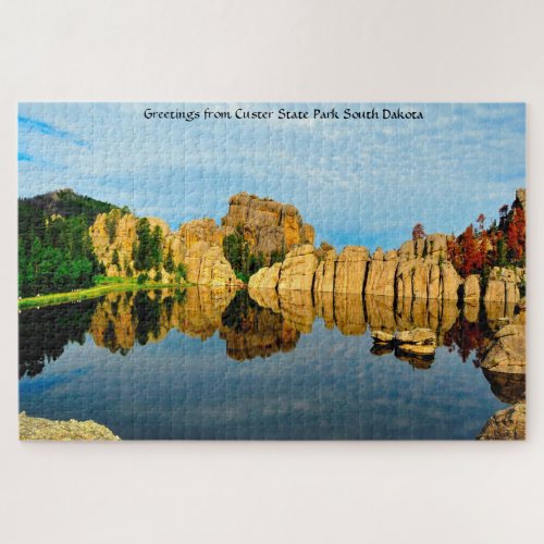 Custer State Park South Dakota Jigsaw Puzzle