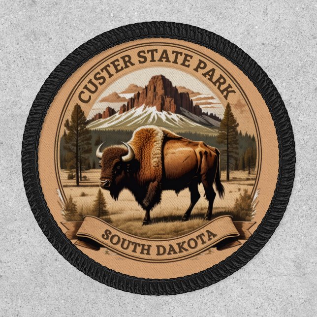 custer state park south dakota patch (Front)