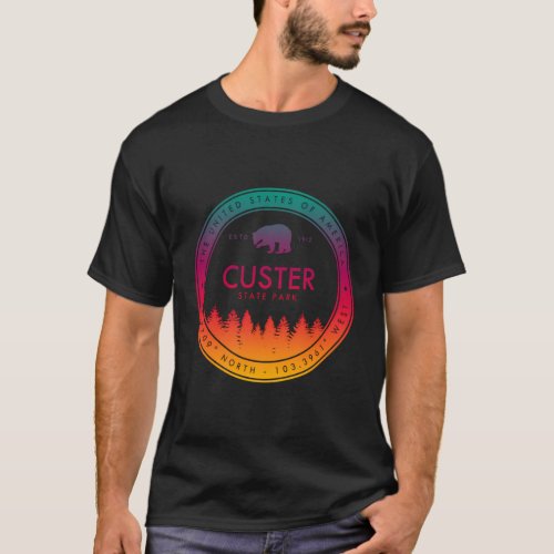 Custer State Park South Dakota Sd T_Shirt