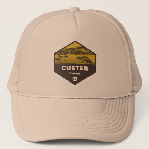 Custer State Park South Dakota Trucker Hat