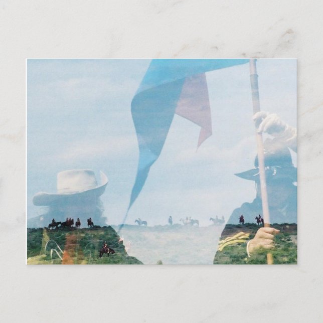 Custer's Ghost Postcard (Front)