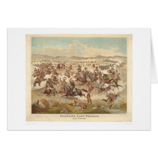 Custer's Last Charge (0481A) Cards (Front Horizontal)