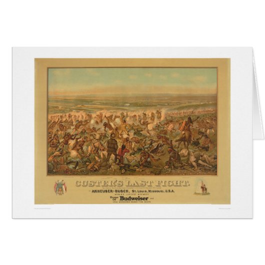 Custer's Last Fight (2610A) Cards (Front Horizontal)