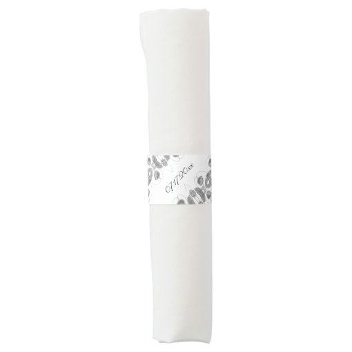 Custimizable Paper Napkin Bands Zazzle