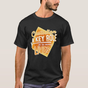 Custodian for Janitor Cool Keeper T-Shirt
