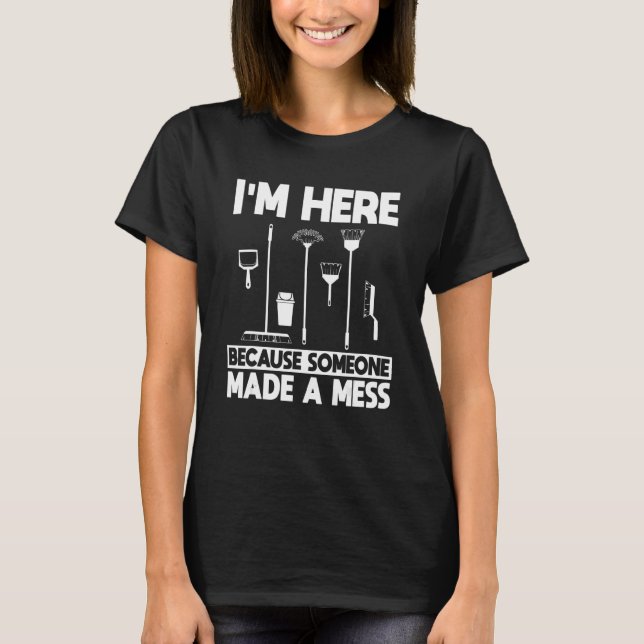 Custodian Janitor Guard Caretaker Guardian Hosekee T-Shirt (Front)