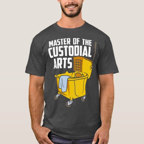 Custodian School Custodian Janitor Funny Housekeep T_Shirt
