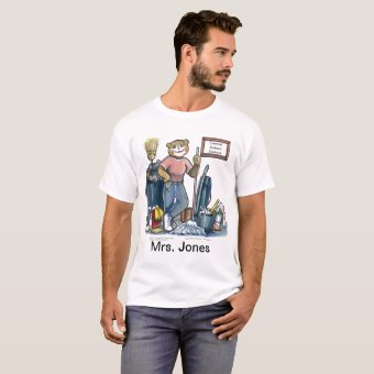 Custodian Shirt | Zazzle