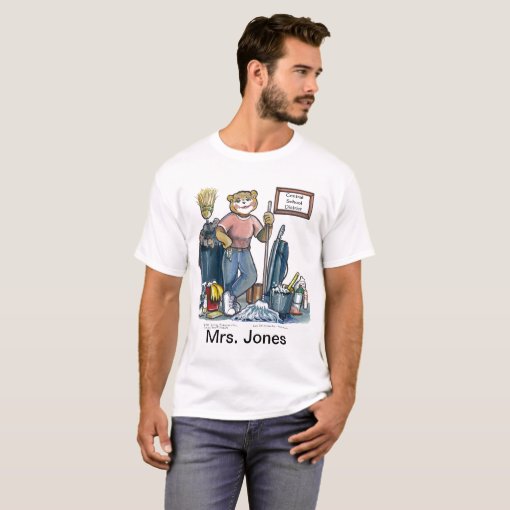 Custodian Shirt | Zazzle